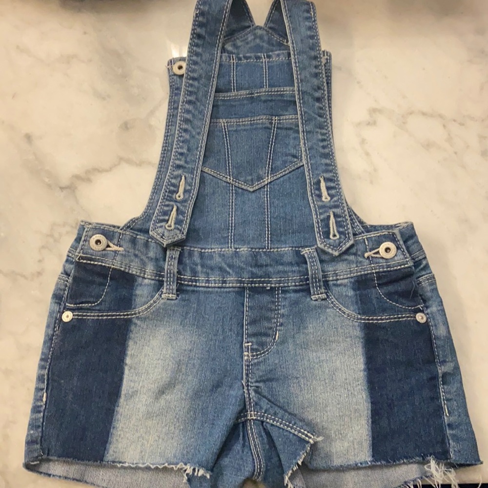 Denim short jumper girls size 6